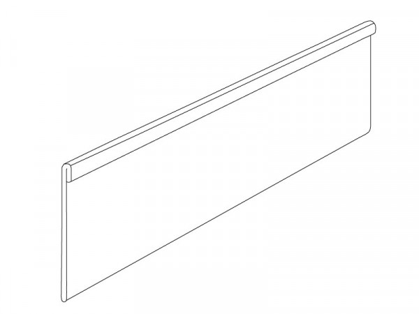 Trennblech für Schublade Höhe: 115 mm Länge: 46 mm VZ