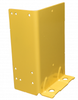 Anfahrschutz Rechts H: 300 mm Gelb inkl. Anker