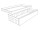 Schublade L/H/T 1500 x 264 x 500 mm für Steckregal VZ